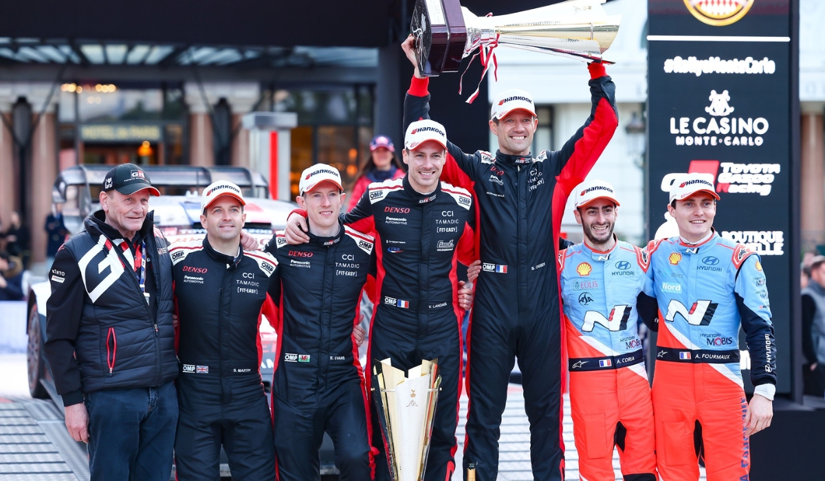 TOYOTA GAZOO Racing Kicks-Off Season with One-Two Rally Monte-Carlo Win